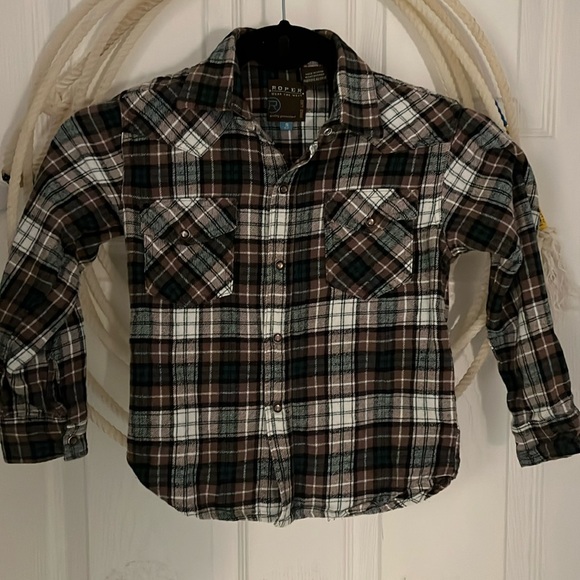 Roper Other - Boys Roper Pearl Snap S(6-7)